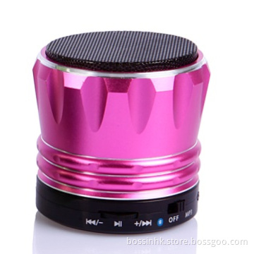 Mini Metal Wireless Bluetooth Speaker with MP3 TF USB Mic (bn-105)